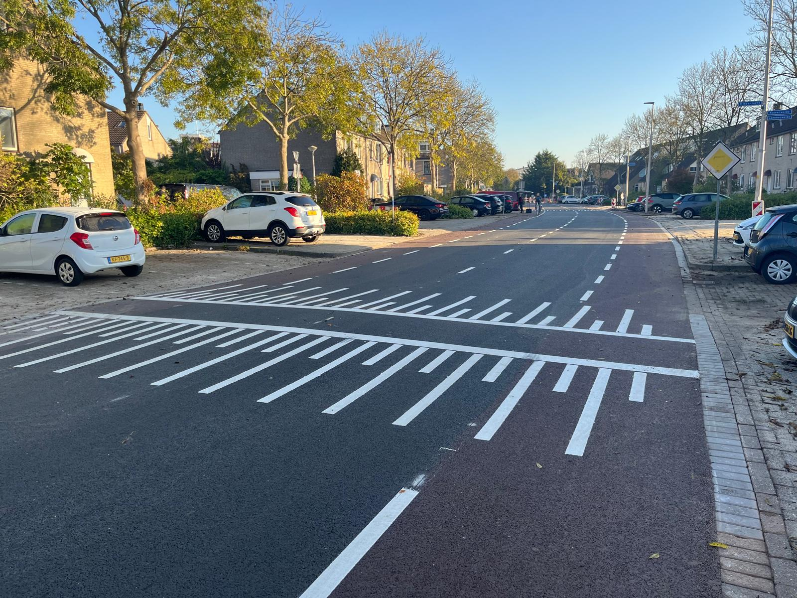 Straat asfaltonderhoud Leiderdorp