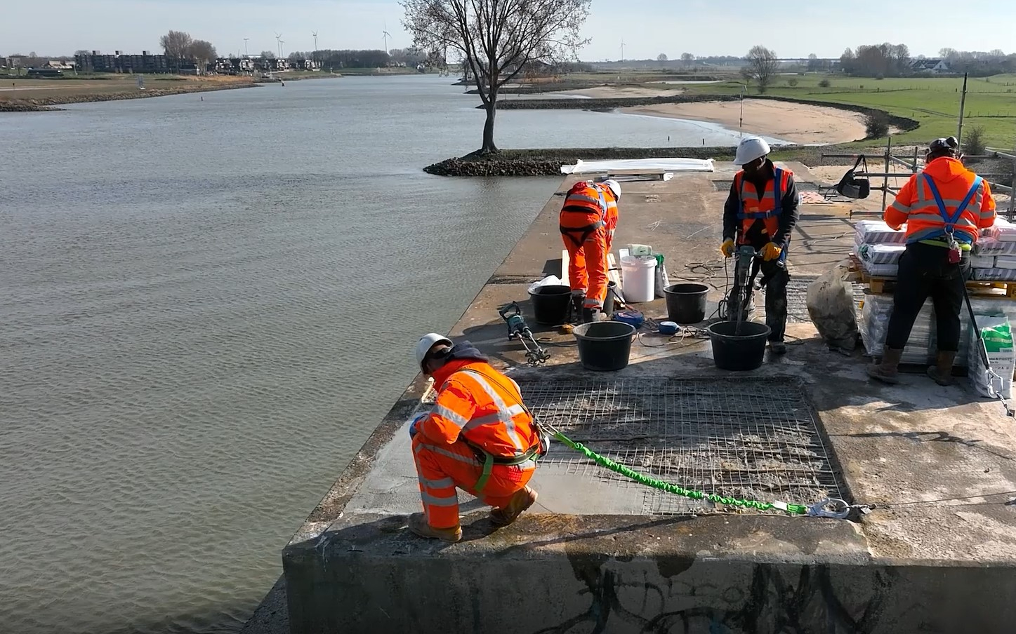 Betonreparatie Lekbrug Vianen