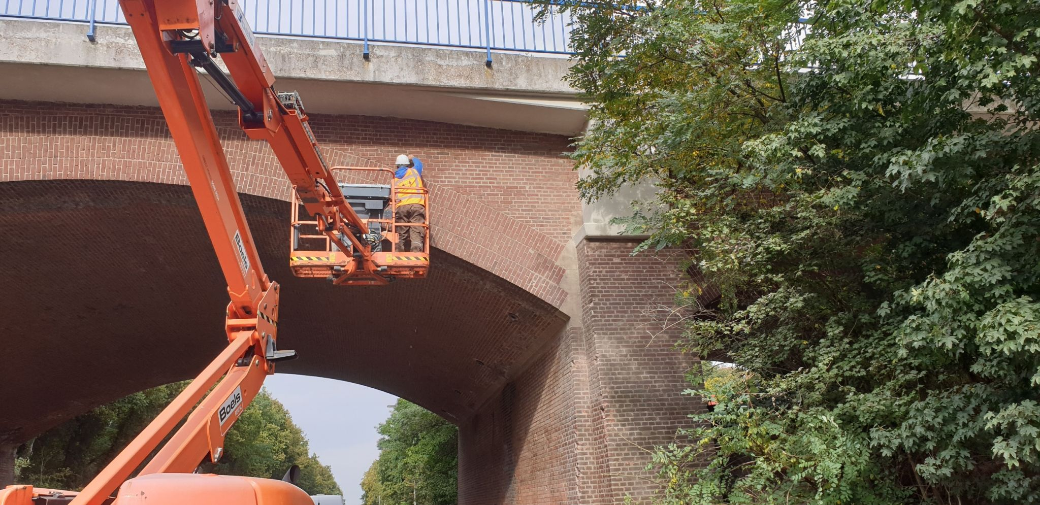 Onderhoud metselwerk Rhenensviaduct